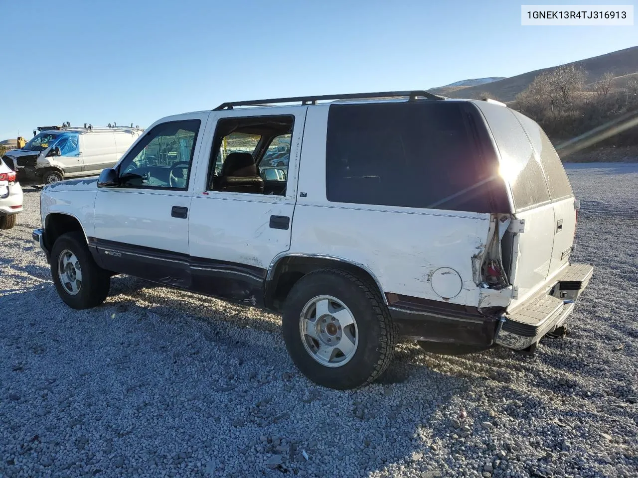 1996 Chevrolet Tahoe K1500 VIN: 1GNEK13R4TJ316913 Lot: 87767155