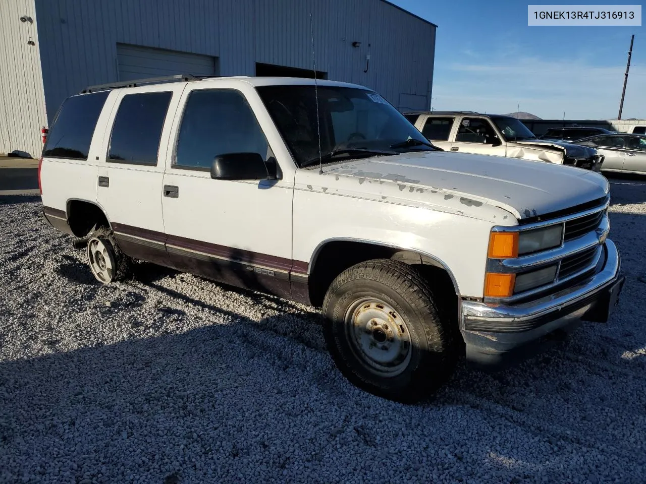 1996 Chevrolet Tahoe K1500 VIN: 1GNEK13R4TJ316913 Lot: 87767155