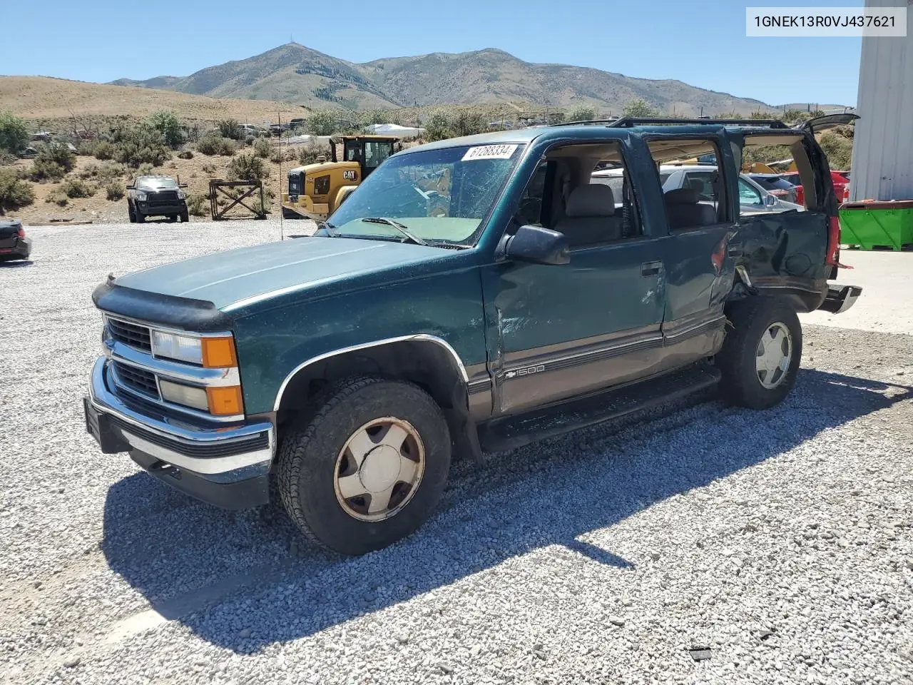 1997 Chevrolet Tahoe K1500 VIN: 1GNEK13R0VJ437621 Lot: 52763335