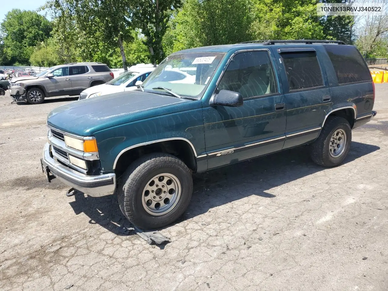 1997 Chevrolet Tahoe K1500 VIN: 1GNEK13R6VJ340522 Lot: 56500405