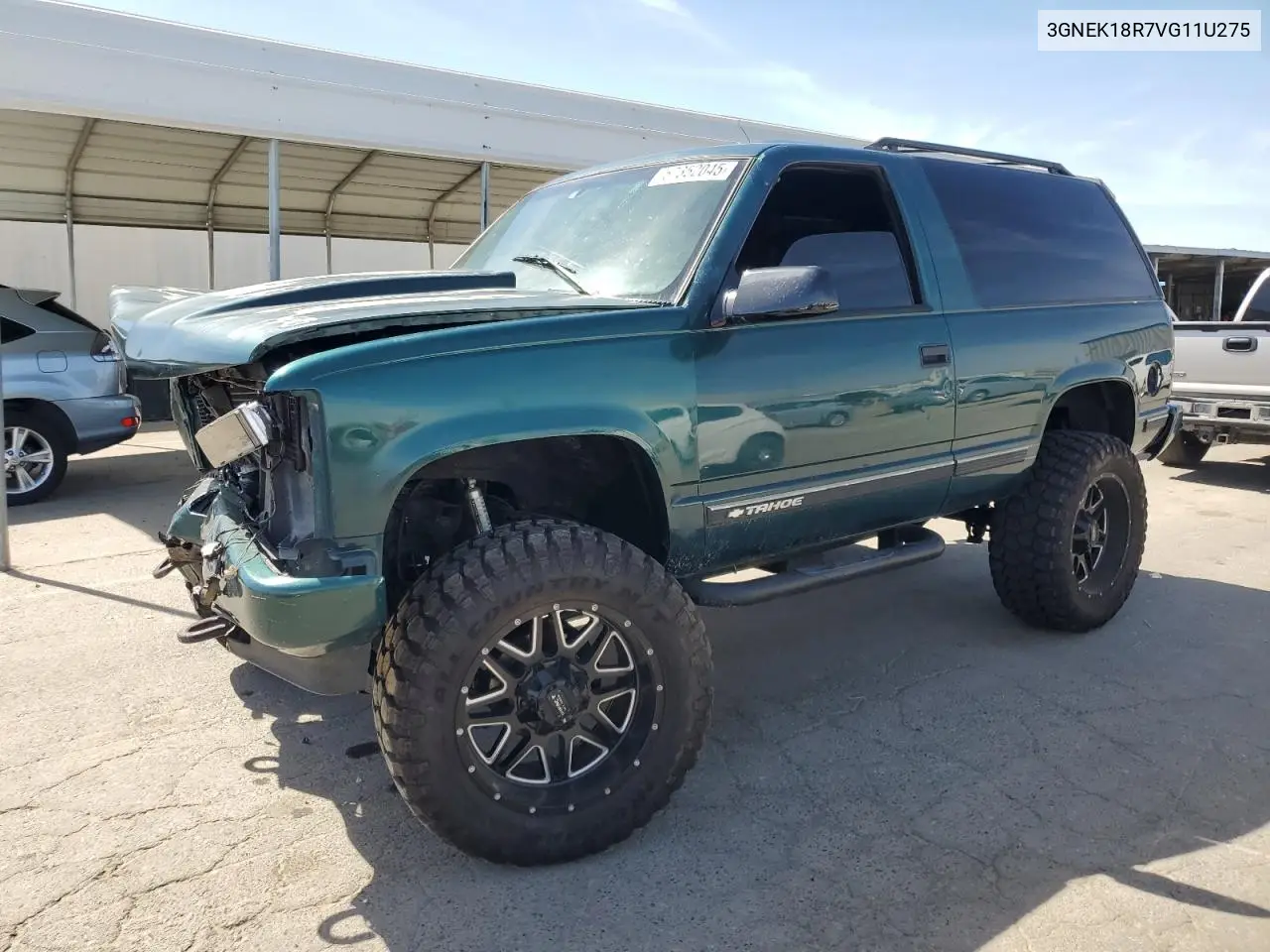 1997 Chevrolet Tahoe K1500 VIN: 3GNEK18R7VG11U275 Lot: 57352045