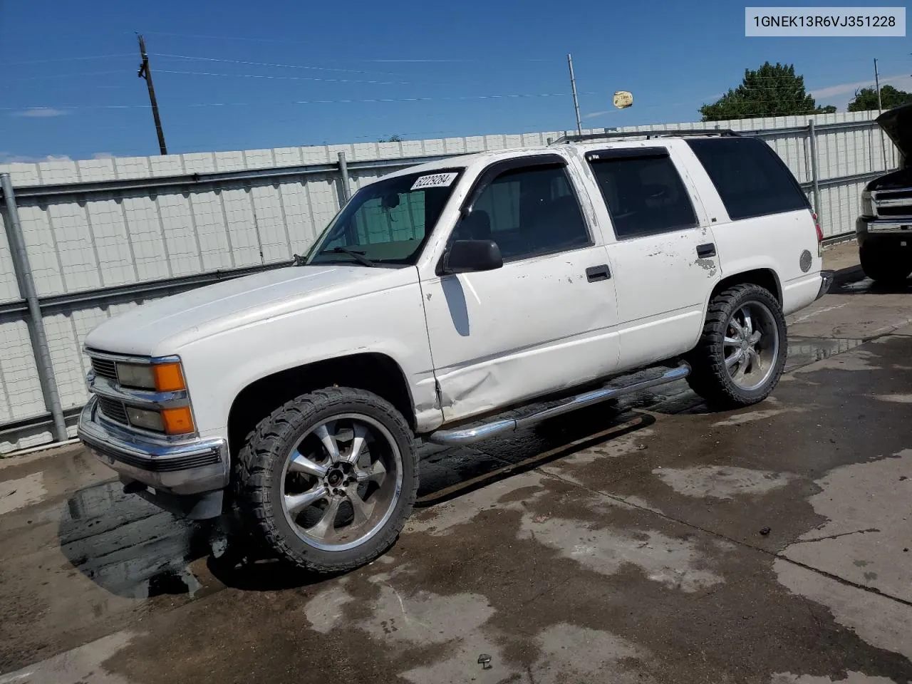 1997 Chevrolet Tahoe K1500 VIN: 1GNEK13R6VJ351228 Lot: 62229284