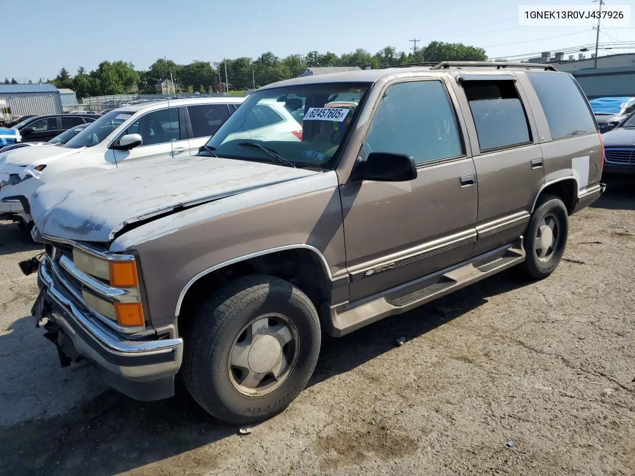 1997 Chevrolet Tahoe K1500 VIN: 1GNEK13R0VJ437926 Lot: 62457605