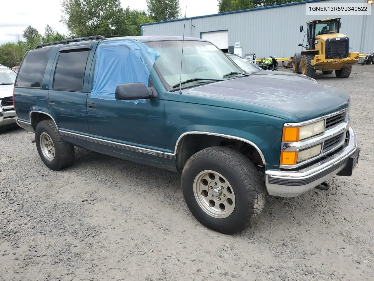 1997 Chevrolet Tahoe K1500 VIN: 1GNEK13R6VJ340522 Lot: 62493055
