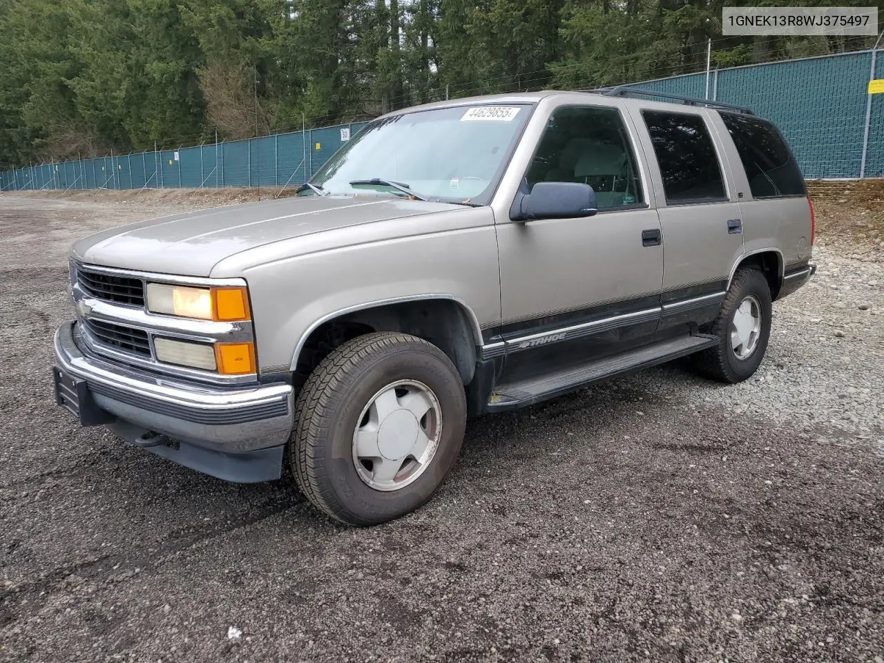 1998 Chevrolet Tahoe K1500 VIN: 1GNEK13R8WJ375497 Lot: 44629855
