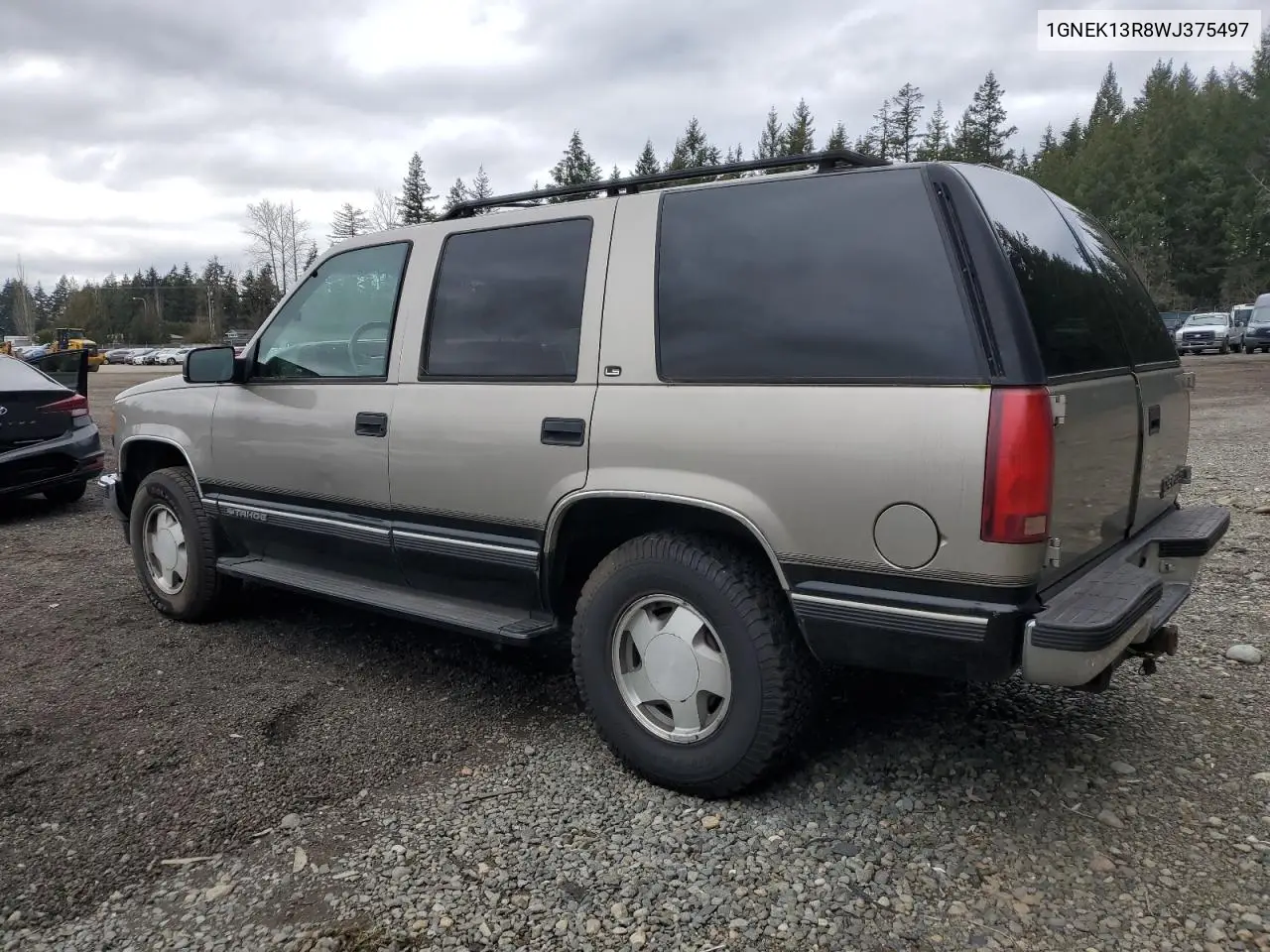 1998 Chevrolet Tahoe K1500 VIN: 1GNEK13R8WJ375497 Lot: 44629855