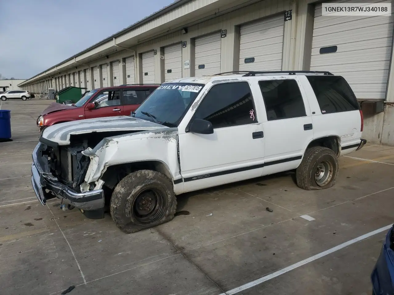 1998 Chevrolet Tahoe K1500 VIN: 1GNEK13R7WJ340188 Lot: 52177815