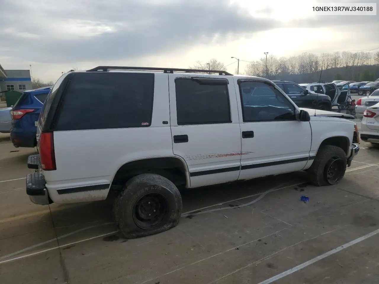 1998 Chevrolet Tahoe K1500 VIN: 1GNEK13R7WJ340188 Lot: 52177815