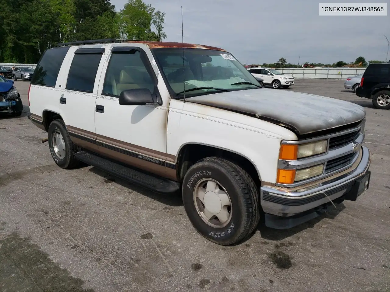 1998 Chevrolet Tahoe K1500 VIN: 1GNEK13R7WJ348565 Lot: 53375725