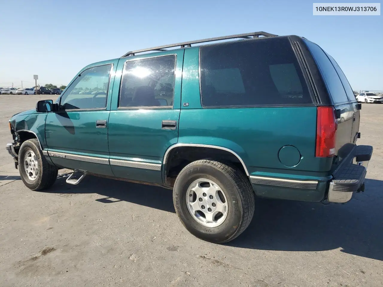 1998 Chevrolet Tahoe K1500 VIN: 1GNEK13R0WJ313706 Lot: 61010445
