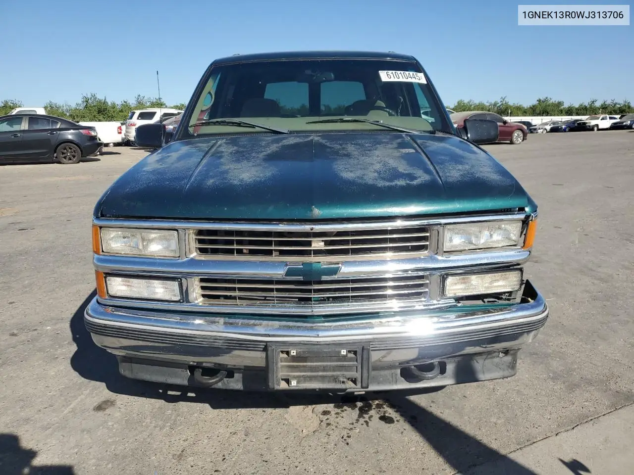 1998 Chevrolet Tahoe K1500 VIN: 1GNEK13R0WJ313706 Lot: 61010445