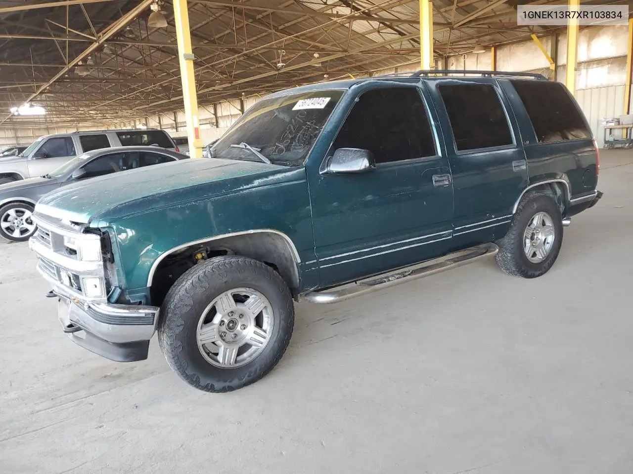 1999 Chevrolet Tahoe K1500 VIN: 1GNEK13R7XR103834 Lot: 56724045