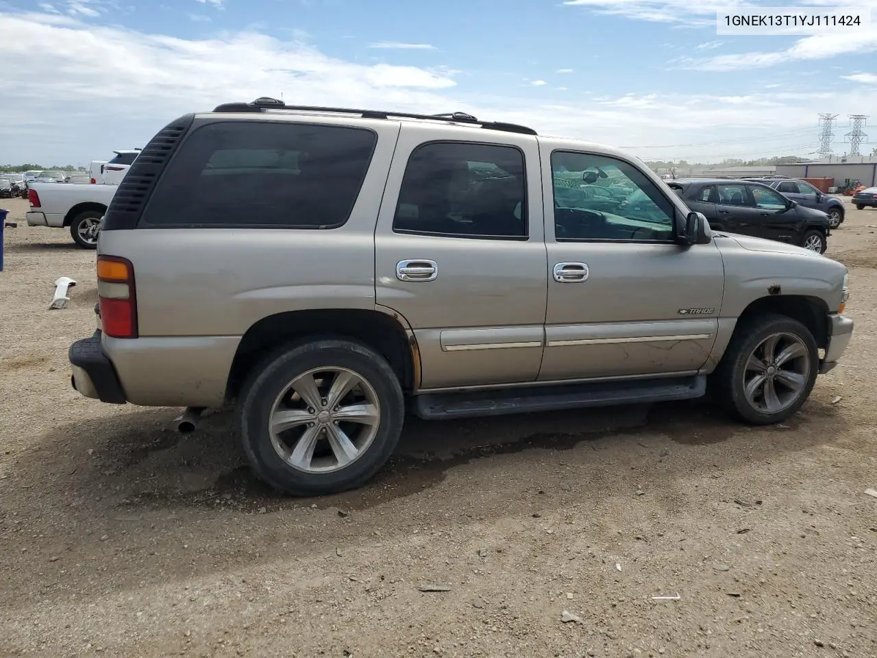 2000 Chevrolet Tahoe K1500 VIN: 1GNEK13T1YJ111424 Lot: 58377725