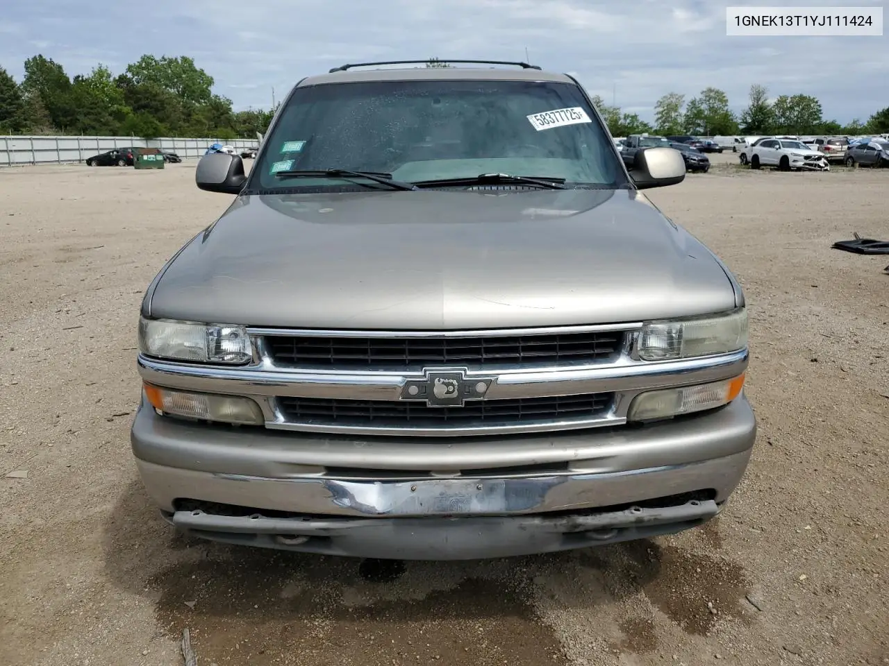 2000 Chevrolet Tahoe K1500 VIN: 1GNEK13T1YJ111424 Lot: 58377725