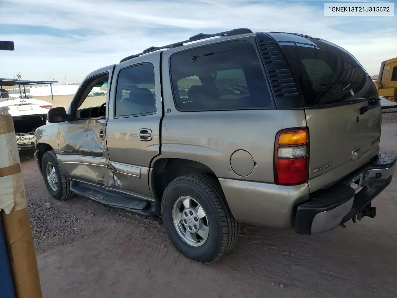 2001 Chevrolet Tahoe K1500 VIN: 1GNEK13T21J315672 Lot: 41466275