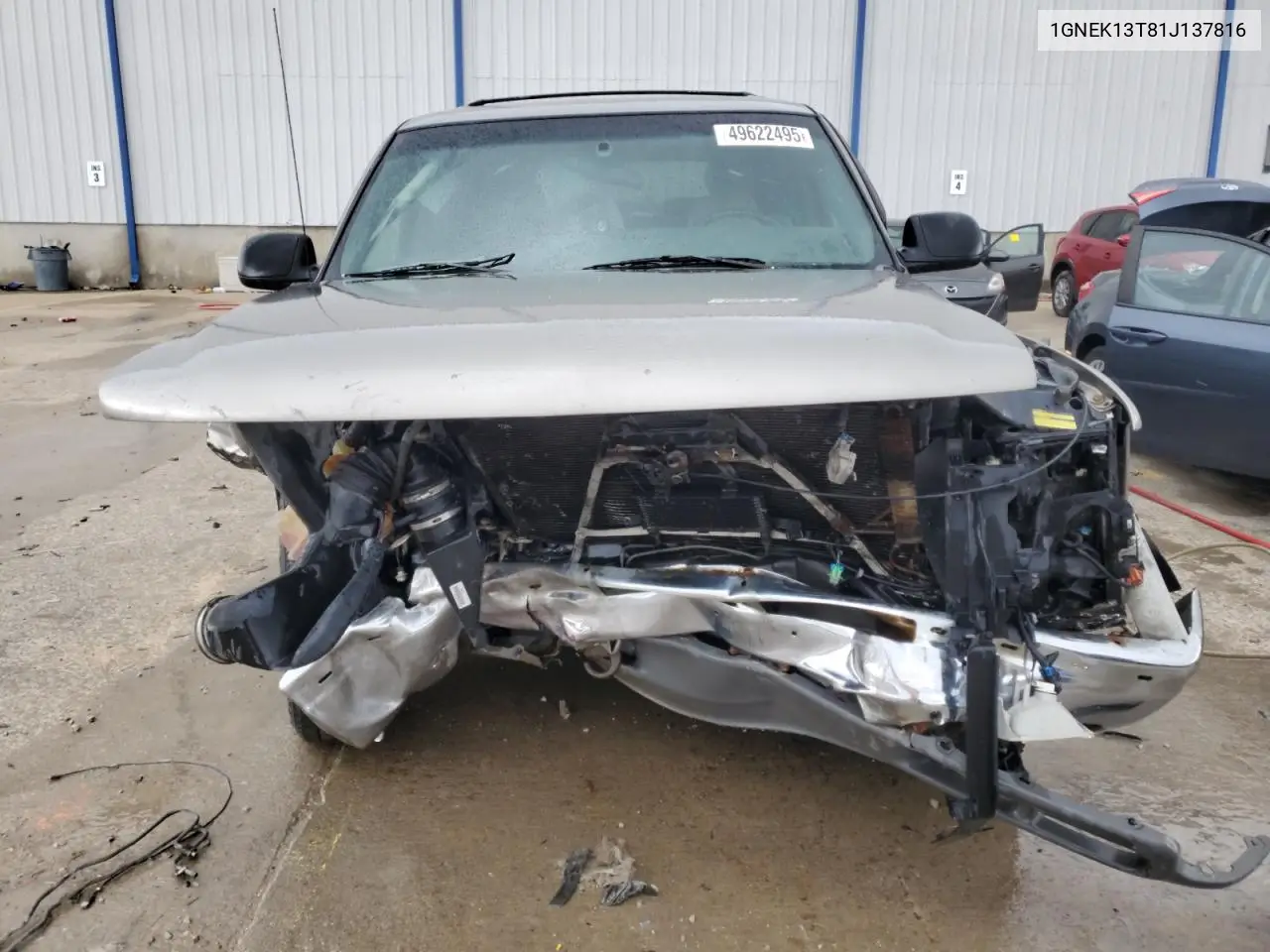 2001 Chevrolet Tahoe K1500 VIN: 1GNEK13T81J137816 Lot: 49622495