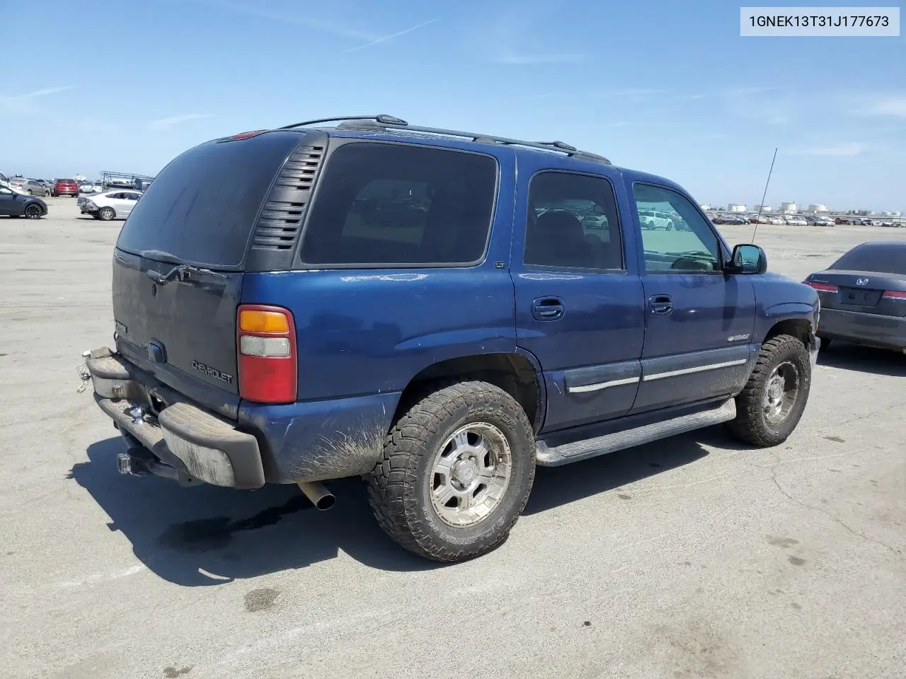 2001 Chevrolet Tahoe K1500 VIN: 1GNEK13T31J177673 Lot: 53994565