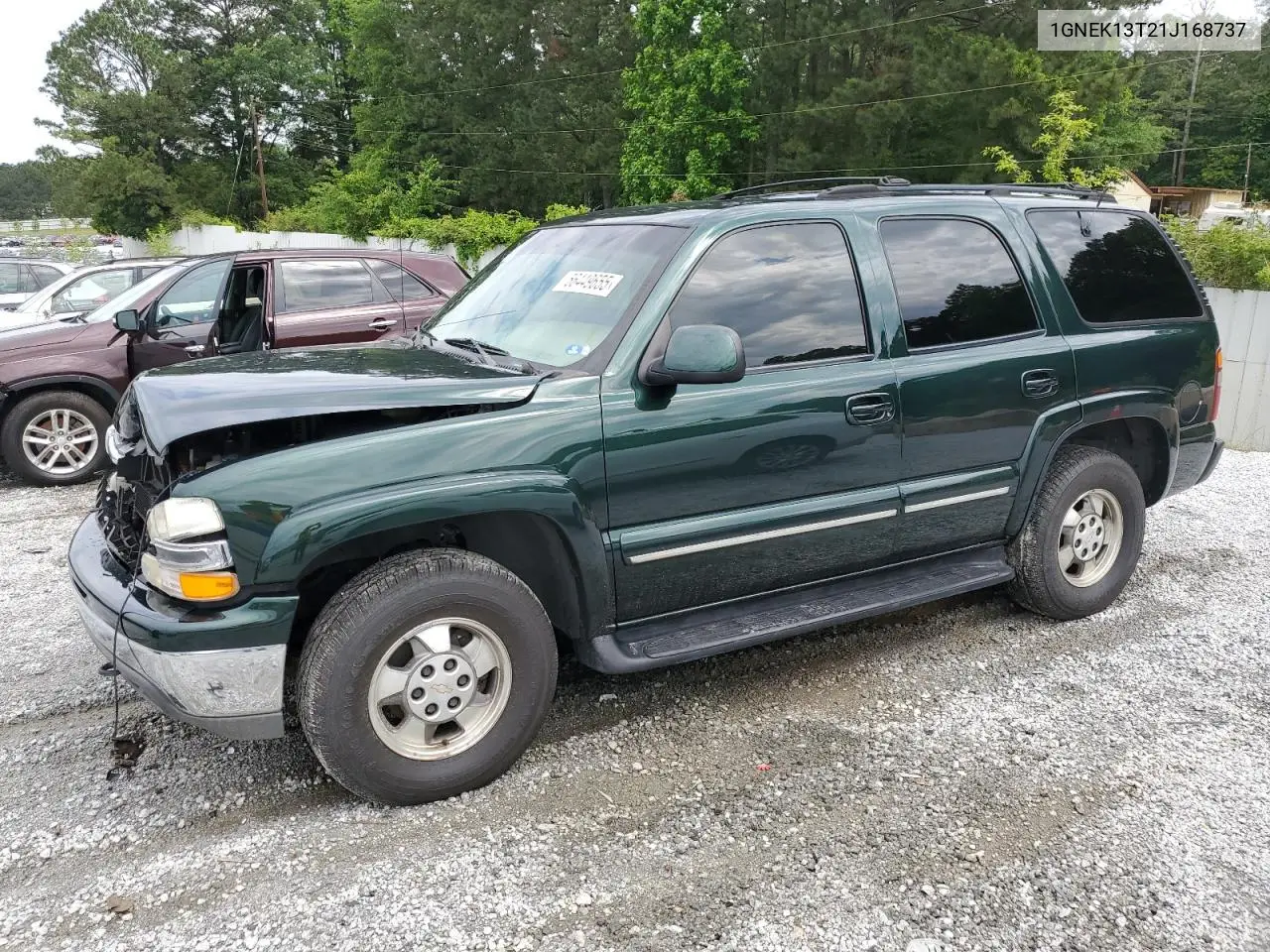 2001 Chevrolet Tahoe K1500 VIN: 1GNEK13T21J168737 Lot: 56449655