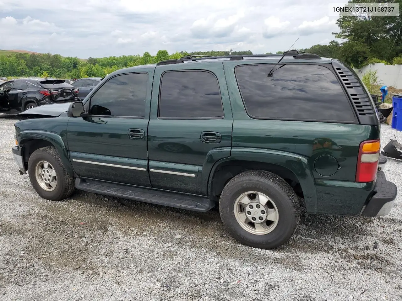 2001 Chevrolet Tahoe K1500 VIN: 1GNEK13T21J168737 Lot: 56449655