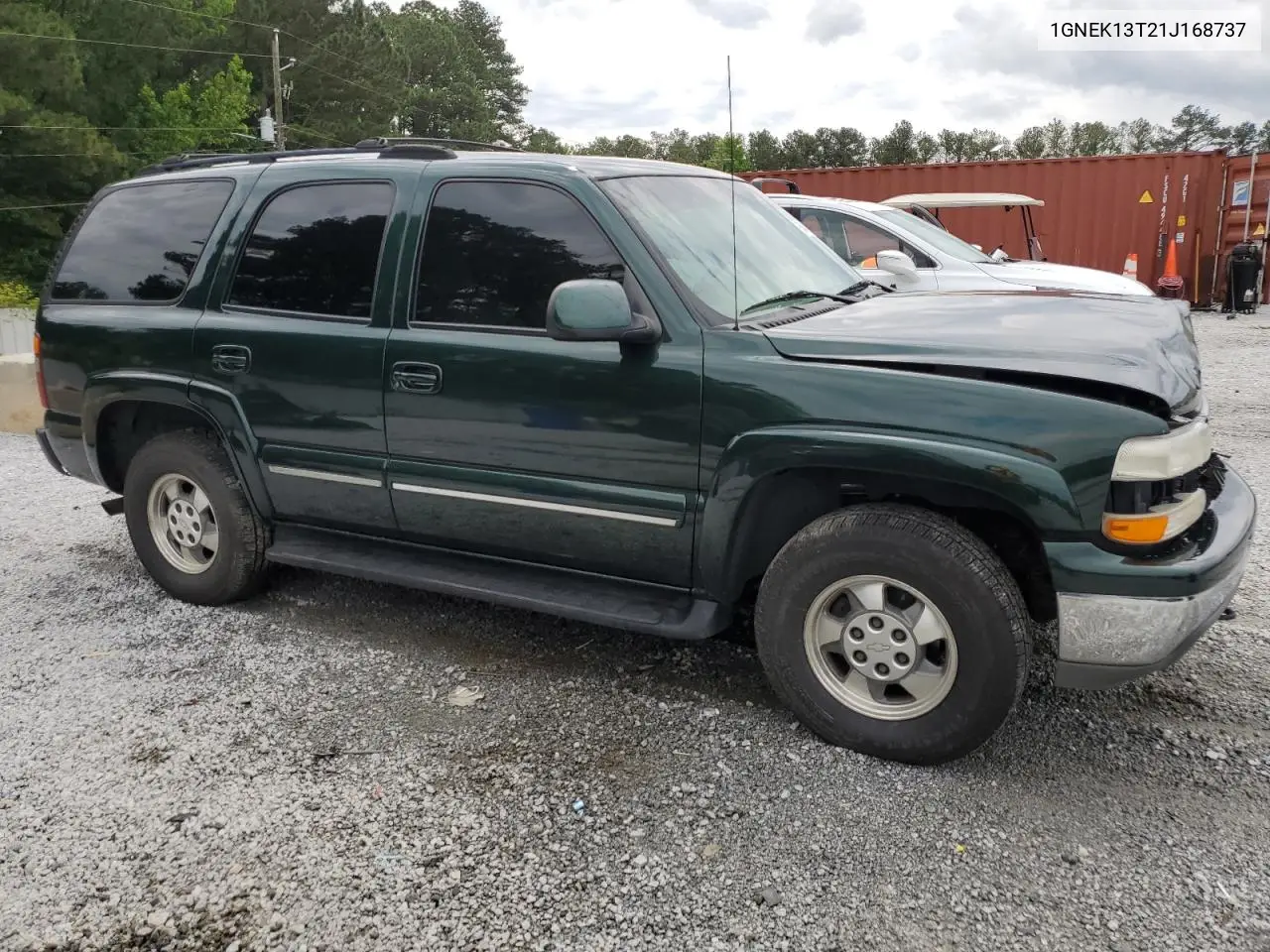 2001 Chevrolet Tahoe K1500 VIN: 1GNEK13T21J168737 Lot: 56449655