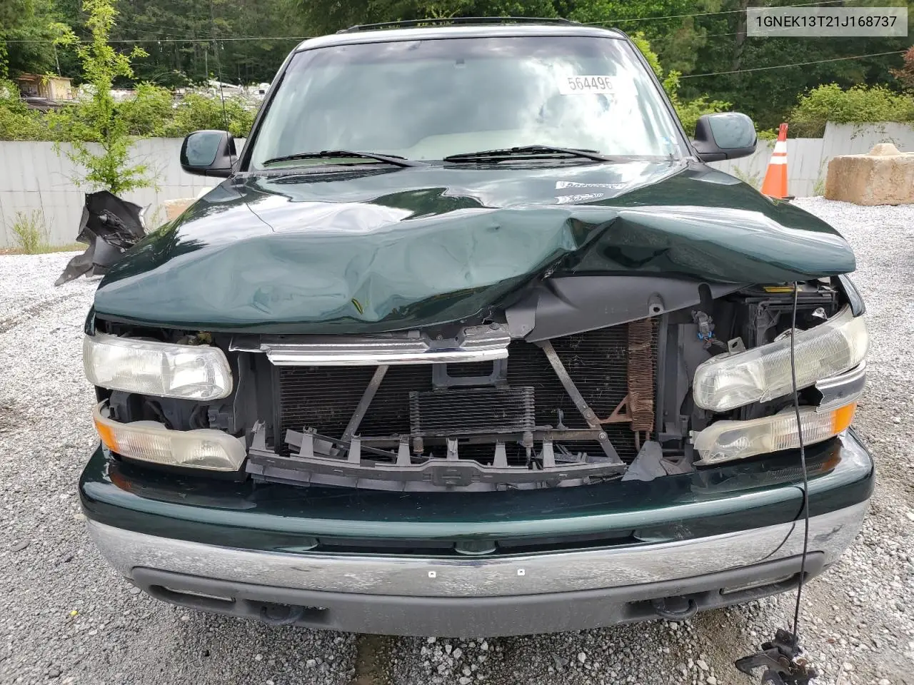 2001 Chevrolet Tahoe K1500 VIN: 1GNEK13T21J168737 Lot: 56449655