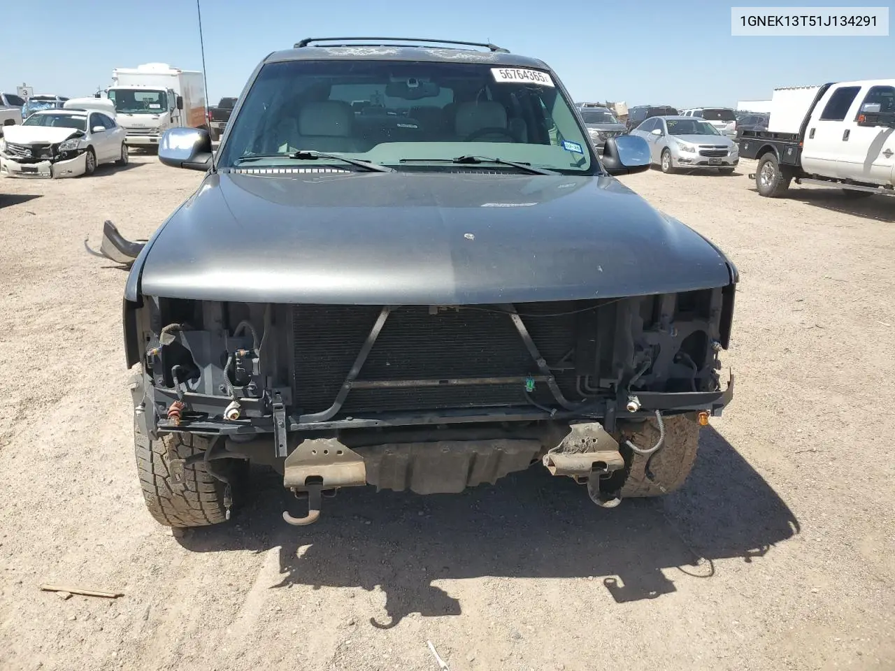 2001 Chevrolet Tahoe K1500 VIN: 1GNEK13T51J134291 Lot: 56764365