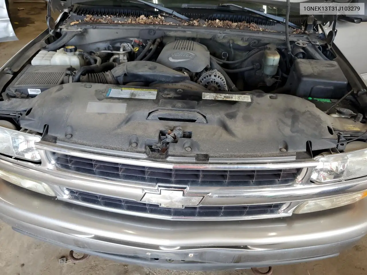 2001 Chevrolet Tahoe K1500 VIN: 1GNEK13T31J103279 Lot: 60109435