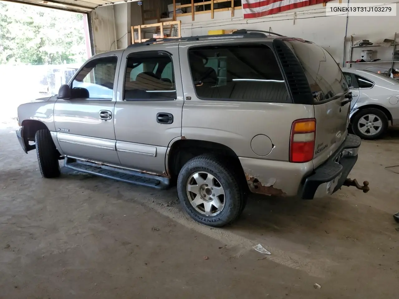 2001 Chevrolet Tahoe K1500 VIN: 1GNEK13T31J103279 Lot: 60109435