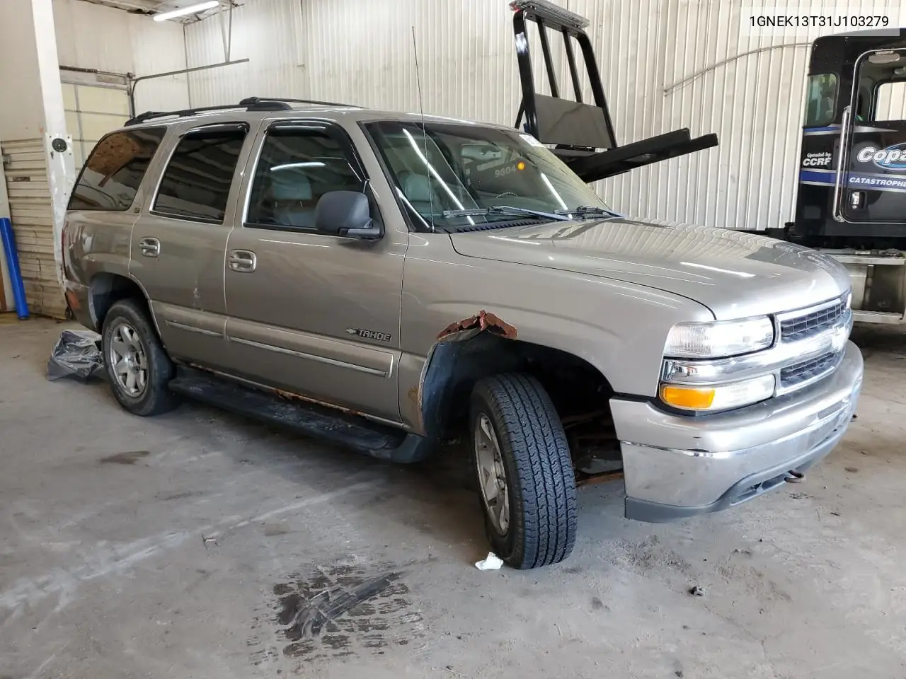 2001 Chevrolet Tahoe K1500 VIN: 1GNEK13T31J103279 Lot: 60109435