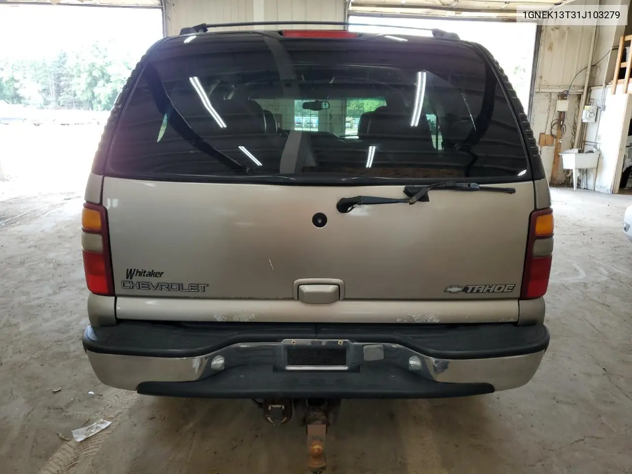 2001 Chevrolet Tahoe K1500 VIN: 1GNEK13T31J103279 Lot: 60109435