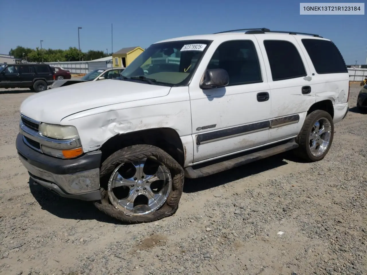 2001 Chevrolet Tahoe K1500 VIN: 1GNEK13T21R123184 Lot: 62379925