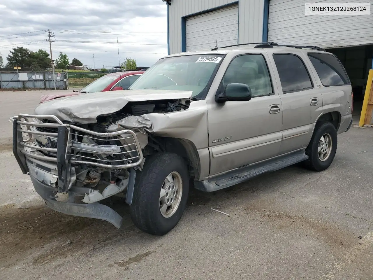 2002 Chevrolet Tahoe K1500 VIN: 1GNEK13Z12J268124 Lot: 55794695