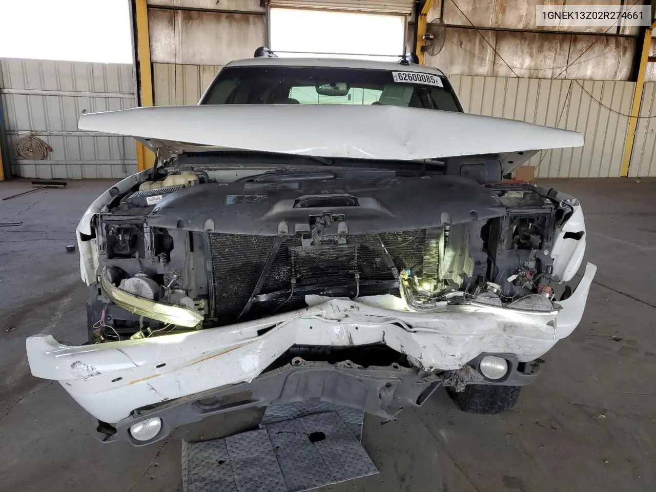 2002 Chevrolet Tahoe K1500 VIN: 1GNEK13Z02R274661 Lot: 62600085