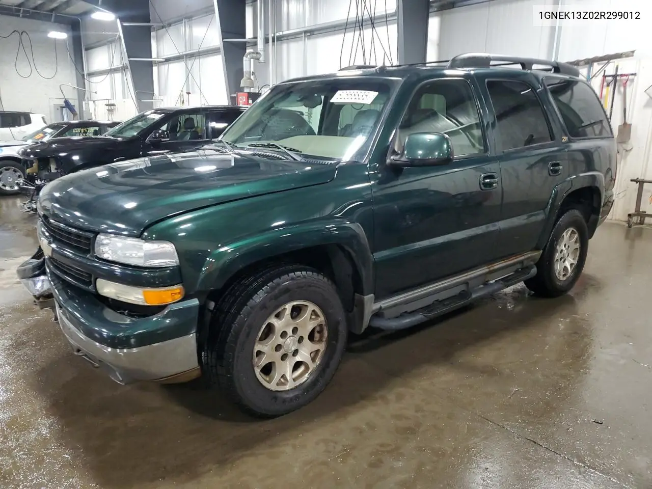 2002 Chevrolet Tahoe K1500 VIN: 1GNEK13Z02R299012 Lot: 62668835