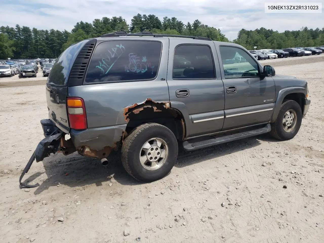 2002 Chevrolet Tahoe K1500 VIN: 1GNEK13ZX2R131023 Lot: 63213515