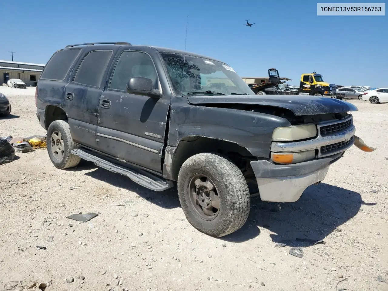 2003 Chevrolet Tahoe C1500 VIN: 1GNEC13V53R156763 Lot: 50019155