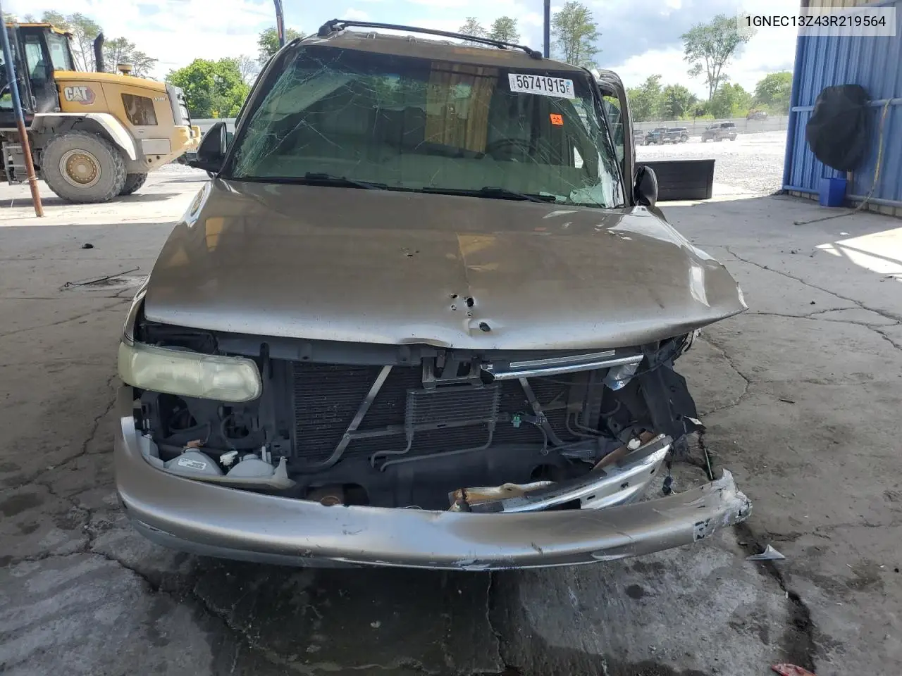 2003 Chevrolet Tahoe C1500 VIN: 1GNEC13Z43R219564 Lot: 56741915