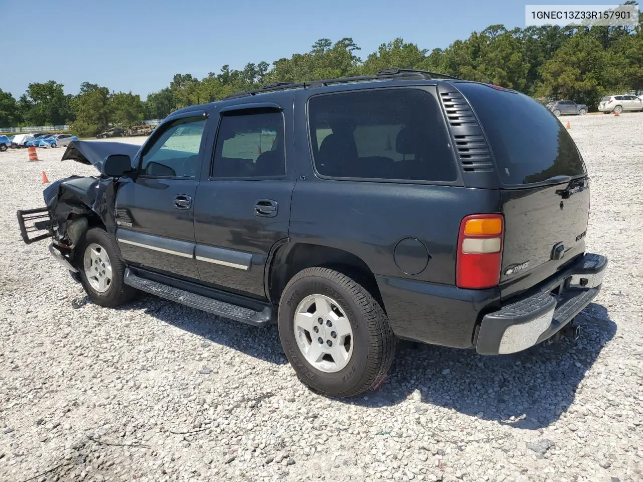 2003 Chevrolet Tahoe C1500 VIN: 1GNEC13Z33R157901 Lot: 56779275