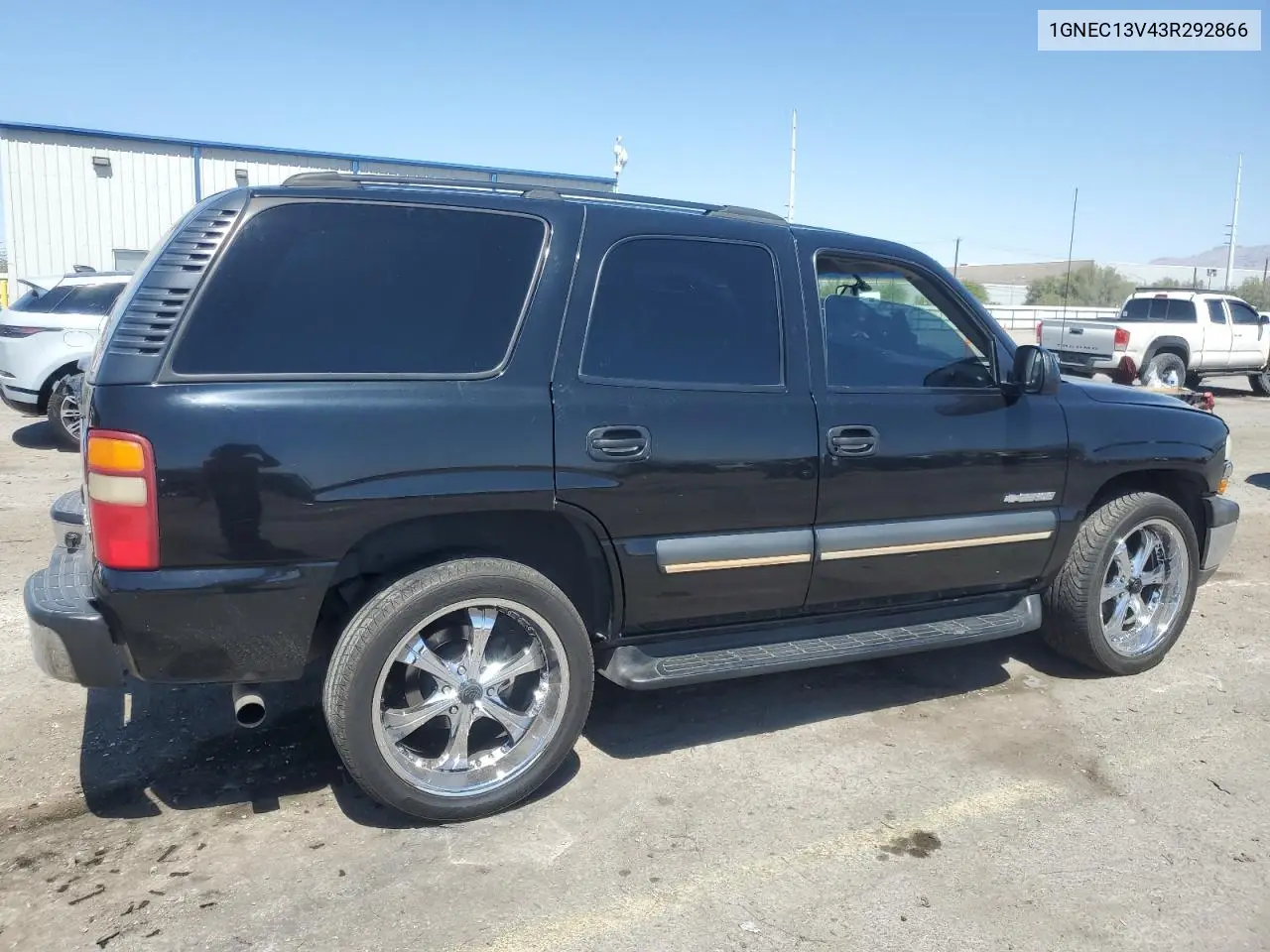 2003 Chevrolet Tahoe C1500 VIN: 1GNEC13V43R292866 Lot: 60574355