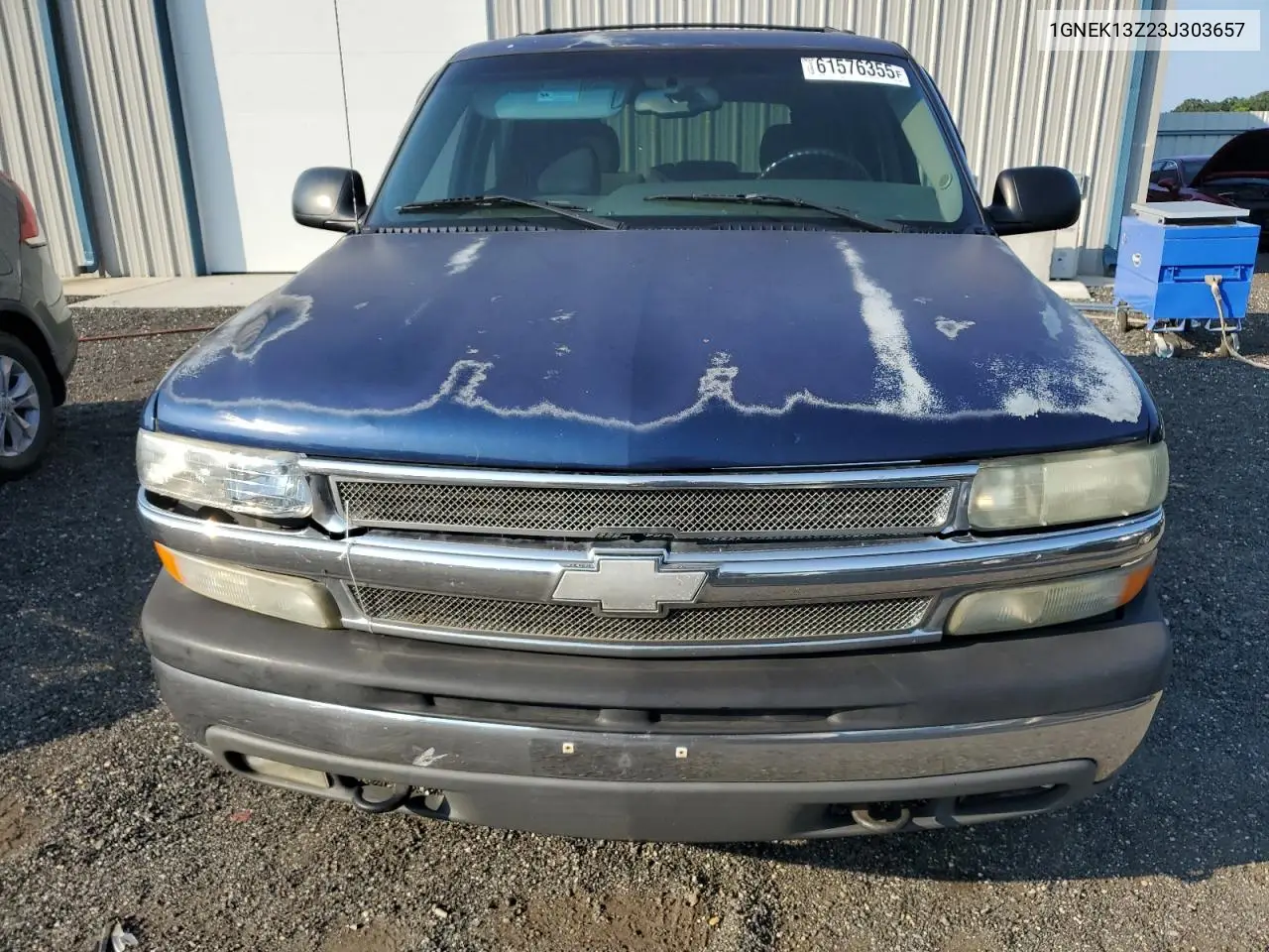 2003 Chevrolet Tahoe K1500 VIN: 1GNEK13Z23J303657 Lot: 61576355