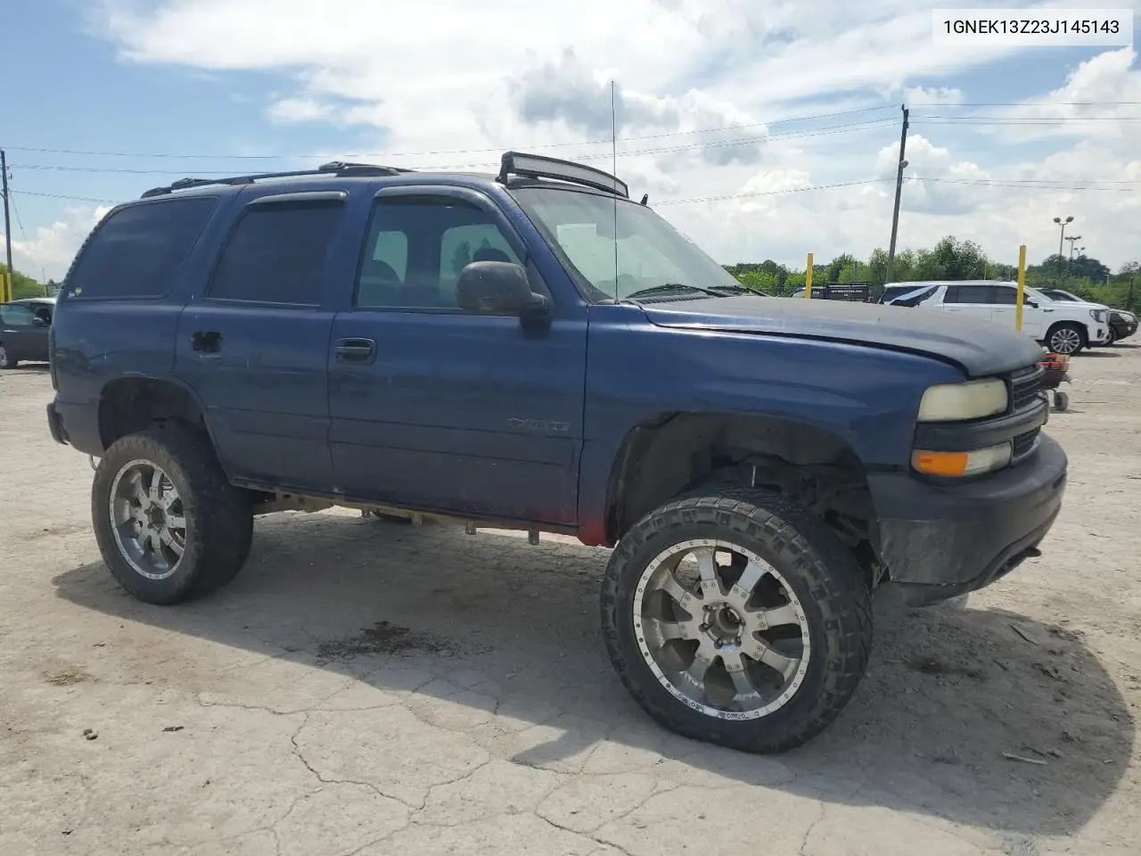 2003 Chevrolet Tahoe K1500 VIN: 1GNEK13Z23J145143 Lot: 62309055