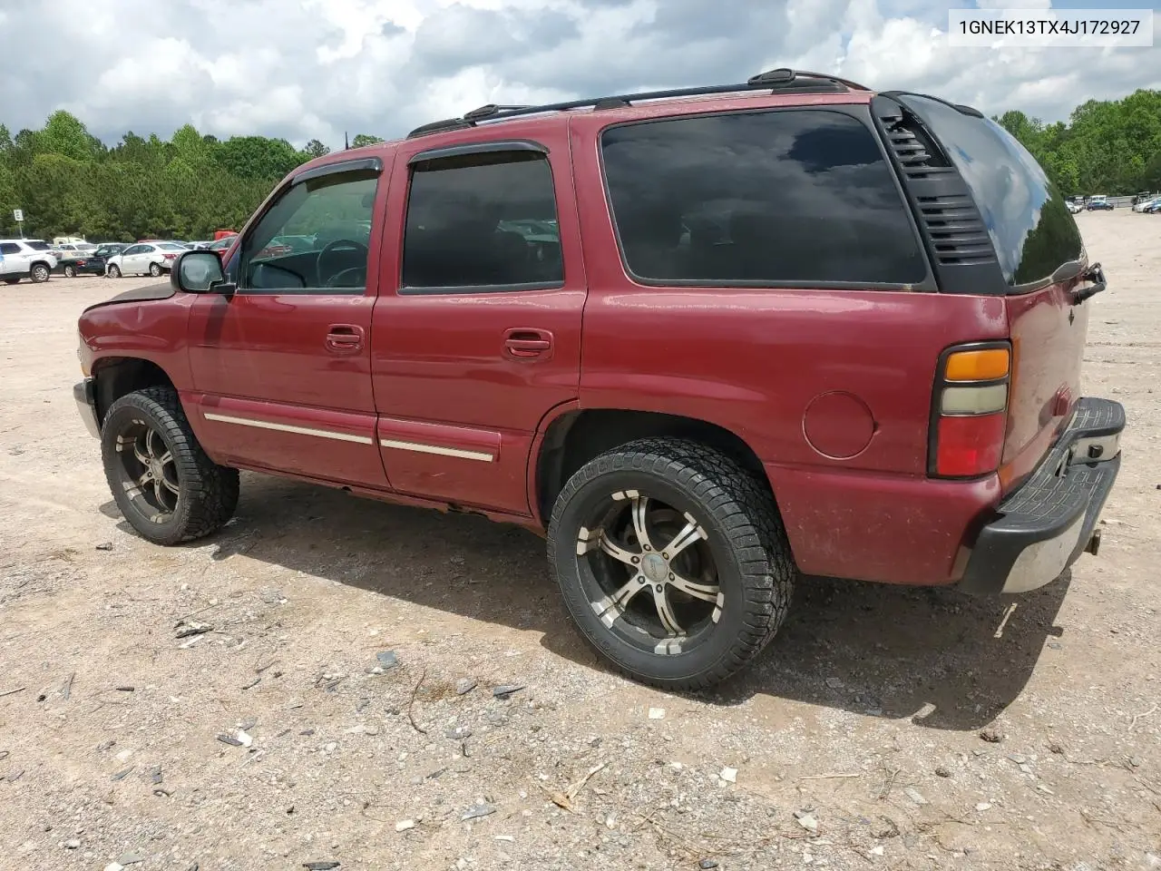 2004 Chevrolet Tahoe K1500 VIN: 1GNEK13TX4J172927 Lot: 56037385