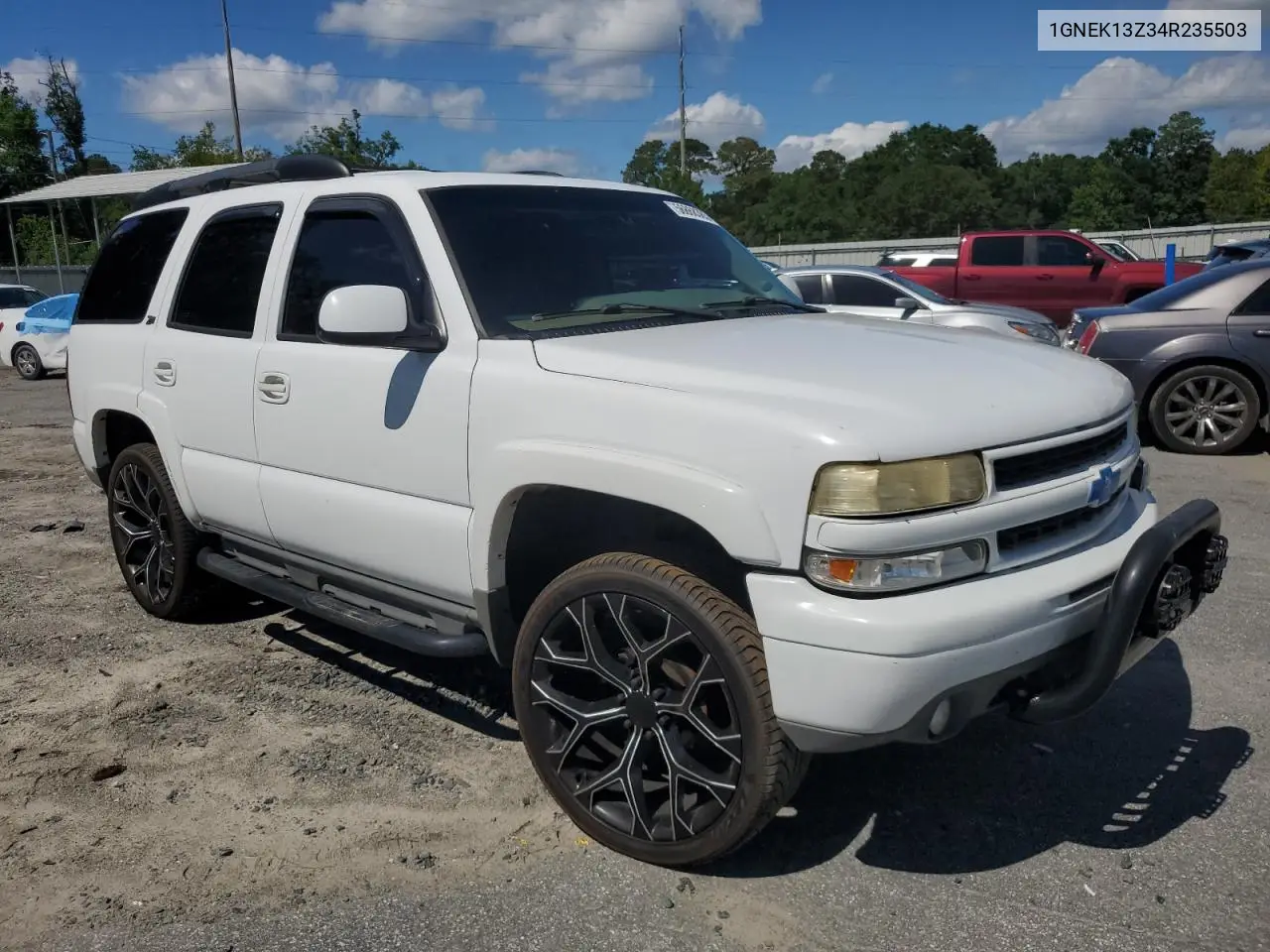 2004 Chevrolet Tahoe K1500 VIN: 1GNEK13Z34R235503 Lot: 56868385