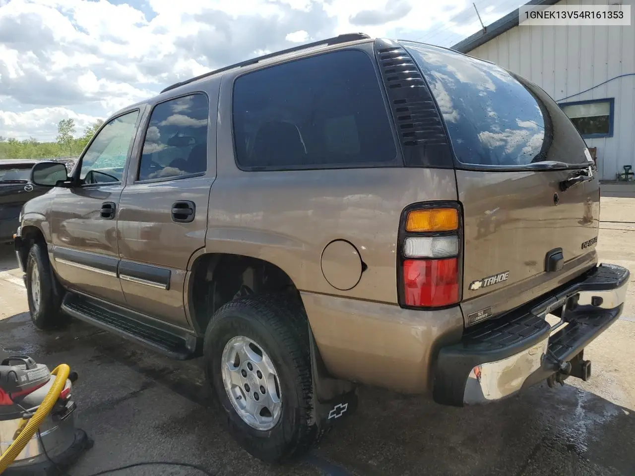 2004 Chevrolet Tahoe K1500 VIN: 1GNEK13V54R161353 Lot: 56913835