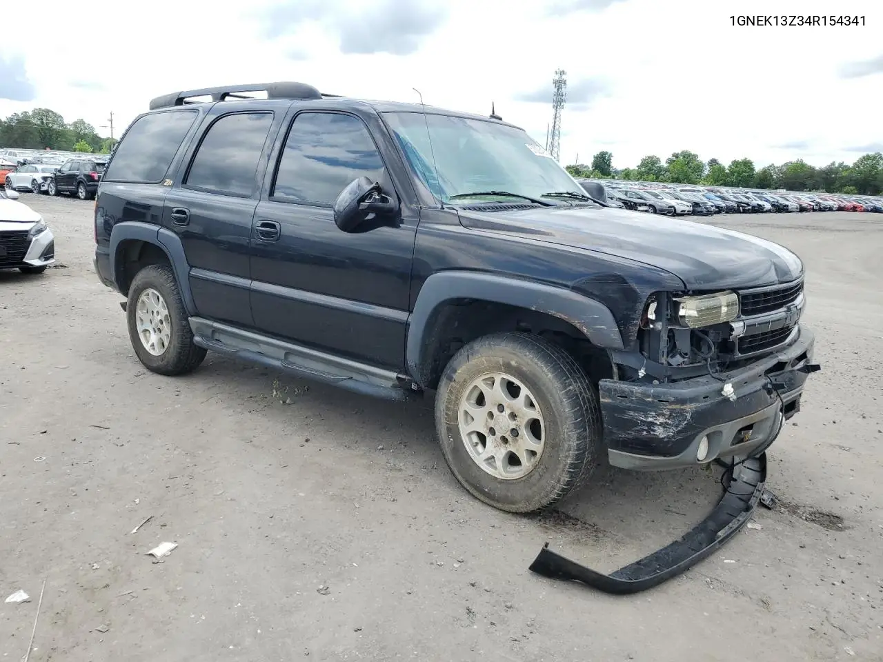 2004 Chevrolet Tahoe K1500 VIN: 1GNEK13Z34R154341 Lot: 57023455