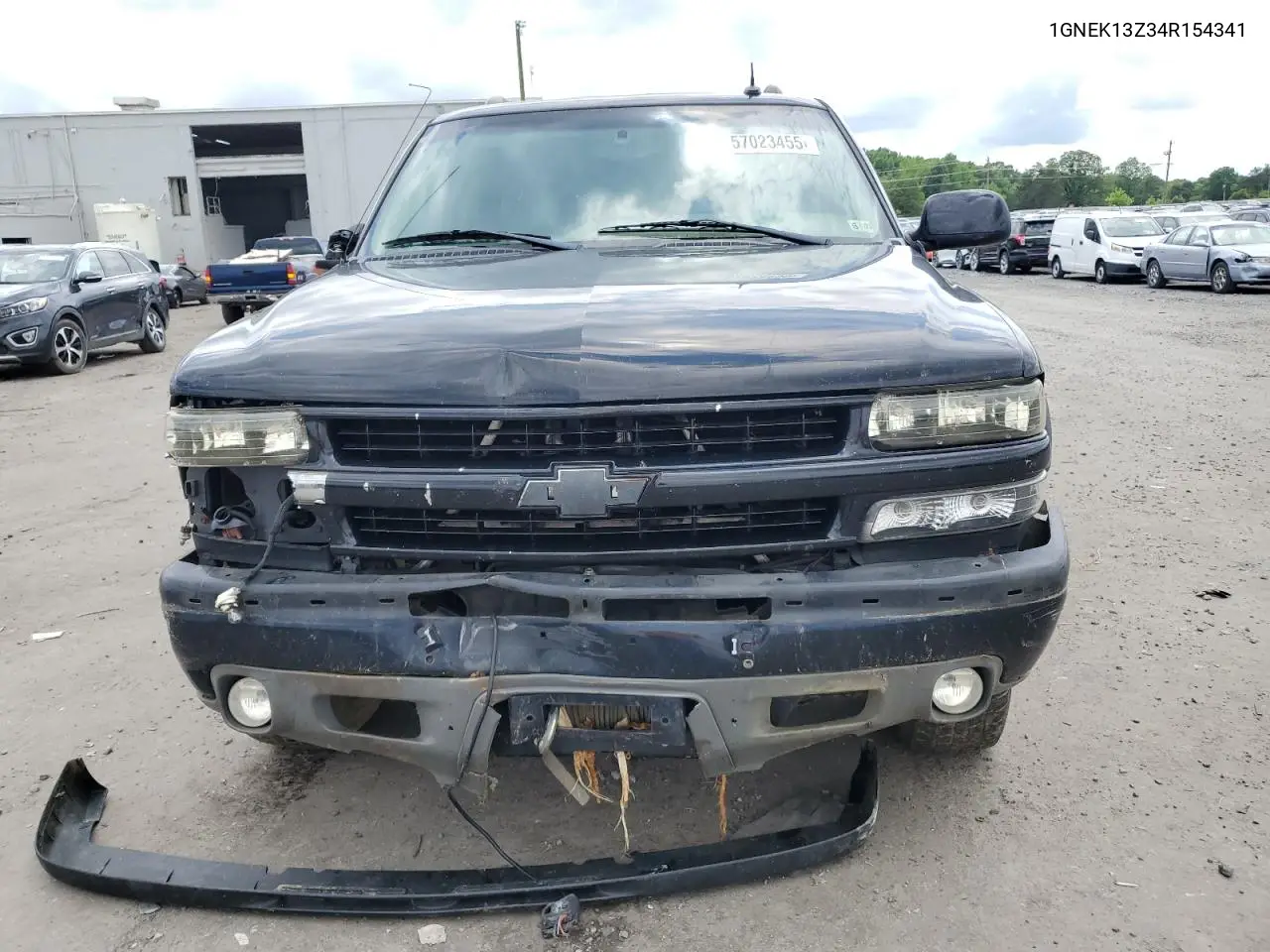 2004 Chevrolet Tahoe K1500 VIN: 1GNEK13Z34R154341 Lot: 57023455