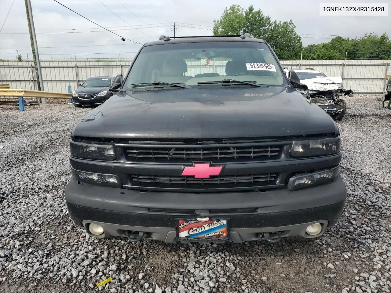 2004 Chevrolet Tahoe K1500 VIN: 1GNEK13ZX4R315428 Lot: 62396905