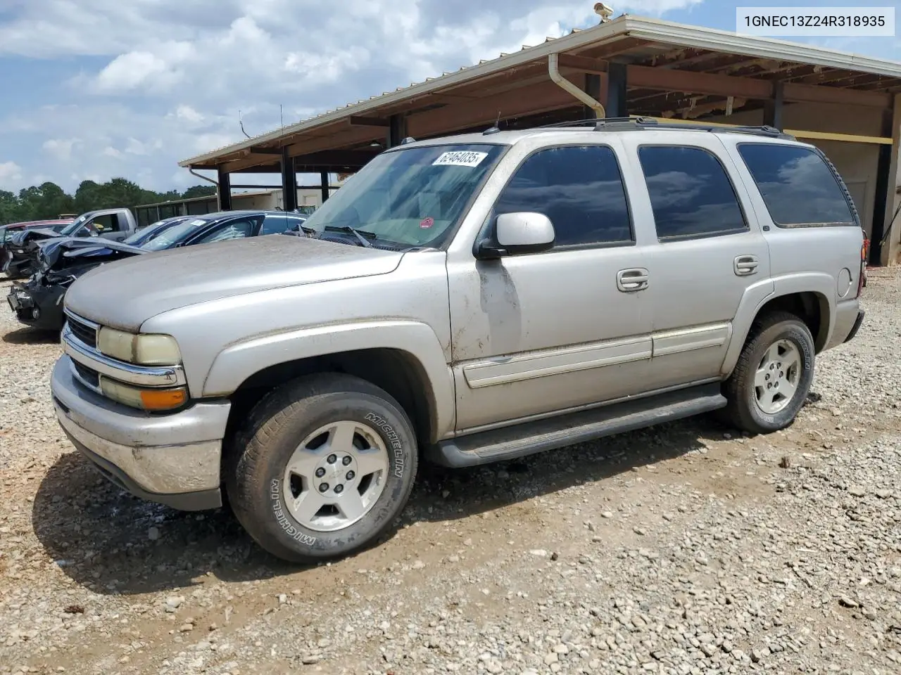 2004 Chevrolet Tahoe C1500 VIN: 1GNEC13Z24R318935 Lot: 62464035