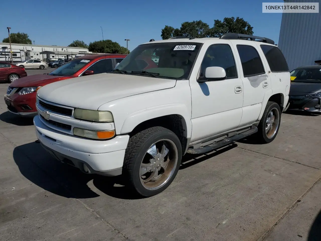 2004 Chevrolet Tahoe K1500 VIN: 1GNEK13T44R142842 Lot: 62609755