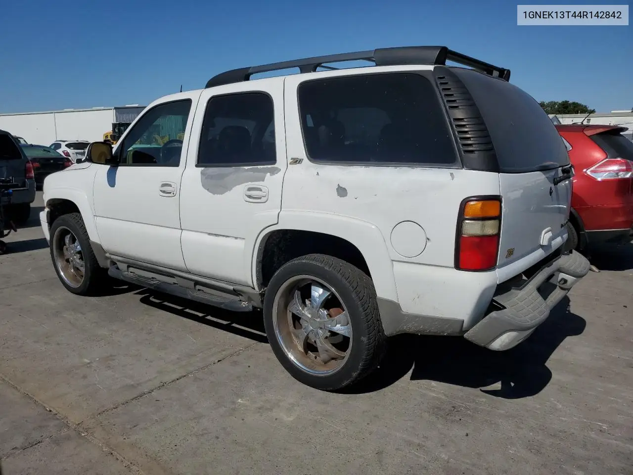 2004 Chevrolet Tahoe K1500 VIN: 1GNEK13T44R142842 Lot: 62609755